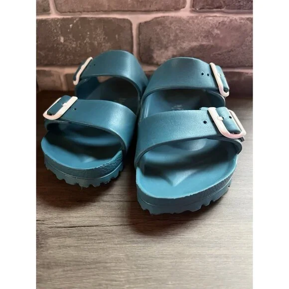 Birkenstock Arizona Turquoise EVA Size 36 (6 / 6.5 US) - Picture 11 of 16